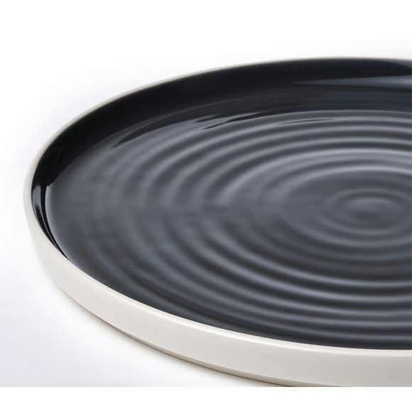 IKEA OMBONAD Plate, Dark Gray, 10\
